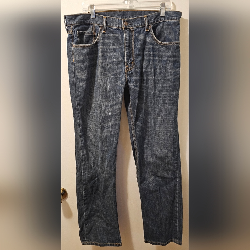 Levi's 559 Men's Relaxed Fit Straight Leg 100% Cotton Denim Blue Jeans 36x32
